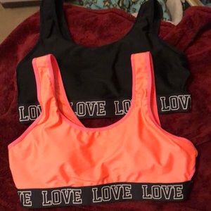 Pink sports bras (2)